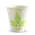 BioPak Wall Cup Double Leaf Design 8oz 90mm Pk50 20 per Carton