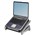 Fellowes 8032028 Adjustable Laptop Stand Black Silver