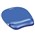 Fellowes 91141 Crystal Gel Mouse Pad Wrist Rest Blue