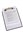 Marbig Insert Clipboard A4 Clear