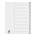 Marbig Dividers 1 to 10 Tab PP A4 Grey