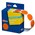Avery Dispenser Dot Stickers 24mm Diameter Orange 500 Pack 5 per Box