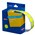 Avery Dispenser Dot Stickers 14mm Fluro Yellow 700 Pack