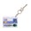 Rexel Card Holder Rigid Fuel with Keyring Clear 10 Pack