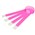 Tyvek Wrist Band Fluro Pink Pk100