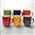 Connoisseur 52014 Classic Mugs Assorted Colours 6 Pack