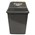 Cleanlink Bin Plastic with Swing Lid 40L Grey