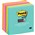 Post It Notes 6545SSAN Super Sticky Assorted Neon 5 Pack