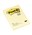 Post It Notes Pad Ruled 660 Canary Yellow 12 per Pack