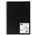 Derwent Visual Art Diary A4 Black 5 per Pack