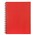 Spirax 512 Notebook Hard Cover A4 Red 5 per Pack