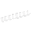 Fellowes Binding Coil 34 Loop 8mm A4 White 100 Pack