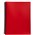 Marbig Display Book Refillable A4 20 Pocket Red 20 per Pack