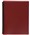Marbig Display Book Refillable A4 20 Pocket Maroon 20 per Pack