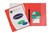 Marbig Premier Insert Flat File A4 Clear Front Red 10 per Pack