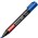 Luxor 271 Permanent Chisel Tip Marker Blue 10 Box