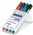 Staedtler 341 Lumocolor Whiteboard Marker Bullet Assorted Wallet 4