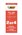 Bic Cartouche Refill for Ballpoint 2 and 4 Pens Medium Red