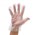 Bastion Disposable Gloves Polyethelene Clear Large Pack 500 10 per Carton