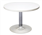 Rapid Chrome Base Coffee Table Chrome Base 600x425mm White