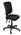 Rapidline Commercial Grade Square Chair Black Each