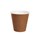 Go Bio Double Wall Coffee Cups 8oz Kraft Carton 500
