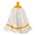 Sabco Microfibre Round Mop Head Yellow 350G Each