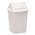 Sabco Swing Top Tidy Bin White 30L Each
