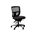 YS113 Miami II Task High Mesh Back Chair No Arms Black